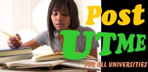 Universities that write post utme