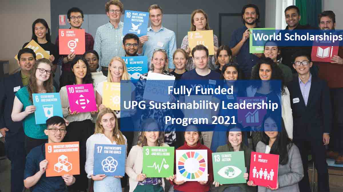 UPG Sustainability Leadership Program 2021 (Fully Funded In USA