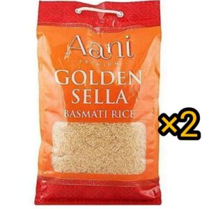 Aani golden sella basmati rice